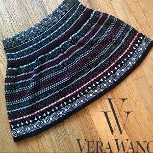 {Princess Vera Wang} Striped Sweater Skirt